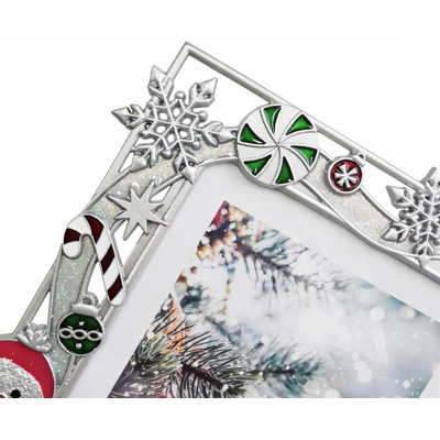 Jaqari Metal Silver Plated Picture Frame