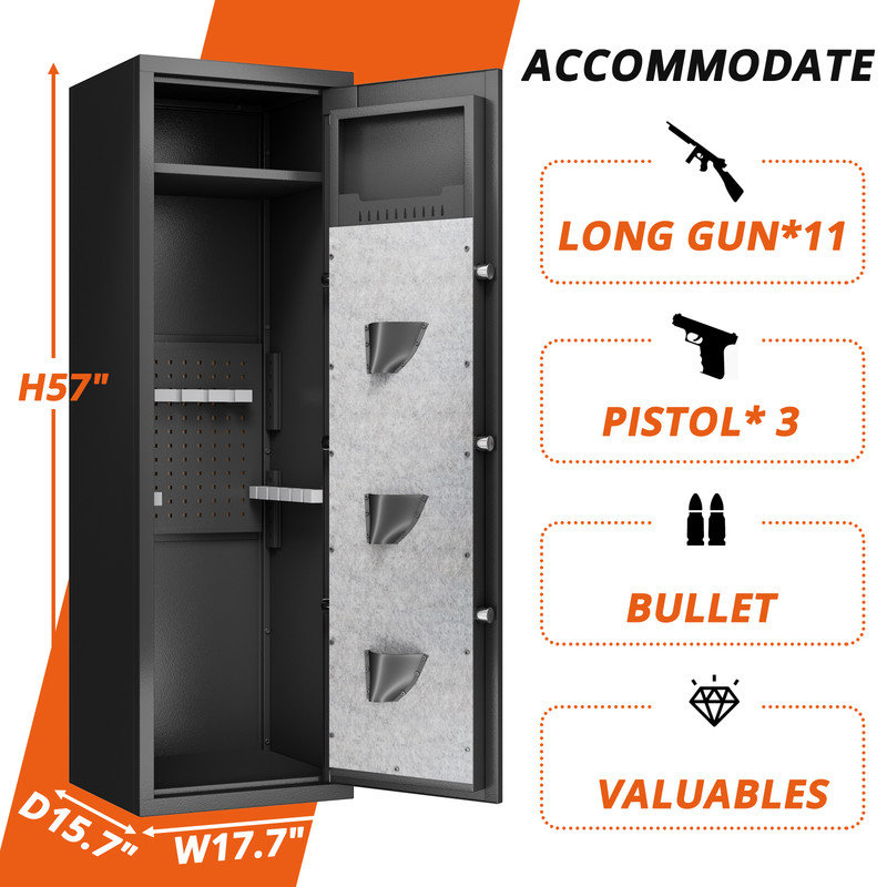 Gun Safe Lock, 12 Gun