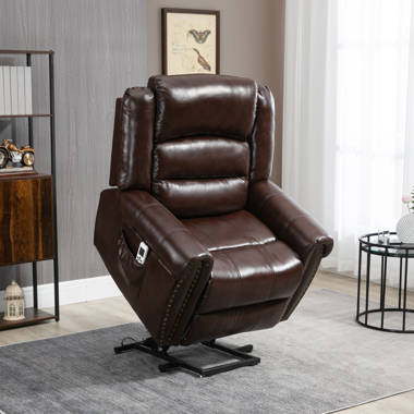 Red Barrel Studio® Shohista Faux Leather Recliner & Reviews