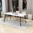 Tranesha Porcelain Dining Table, Ceramic Table for Dining Room-1640550147