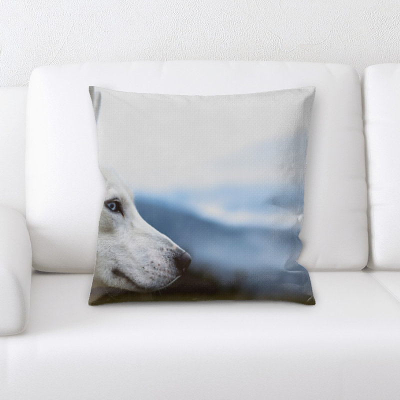 Microsuede Throw Pillow