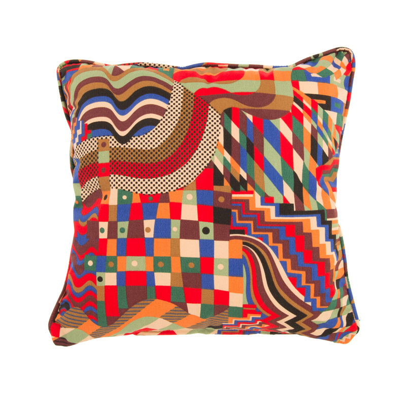 Seavey 30's Retro Abstract Square Throw Cushion