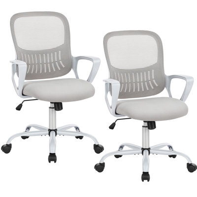 Office Ergonomic Task Chair(set Of 2)