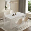 Simple modern rectangle dining table set
