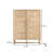 Neoclassical Solid Wood Accent Cabinet 70.87'' Kitchen Pantry