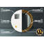 Huldar Glass Flat Wall Mirror