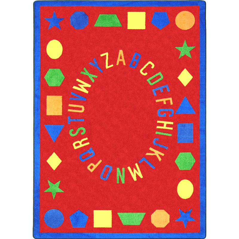 Tapis éducatif First Lessons, Rectangle 3 pi 10 po x 5 pi 4 po