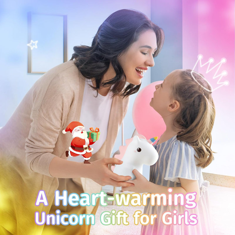 Fire Unicorn Night Light