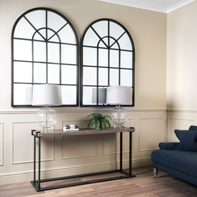 Seavey 160cm Stone Top Console Table