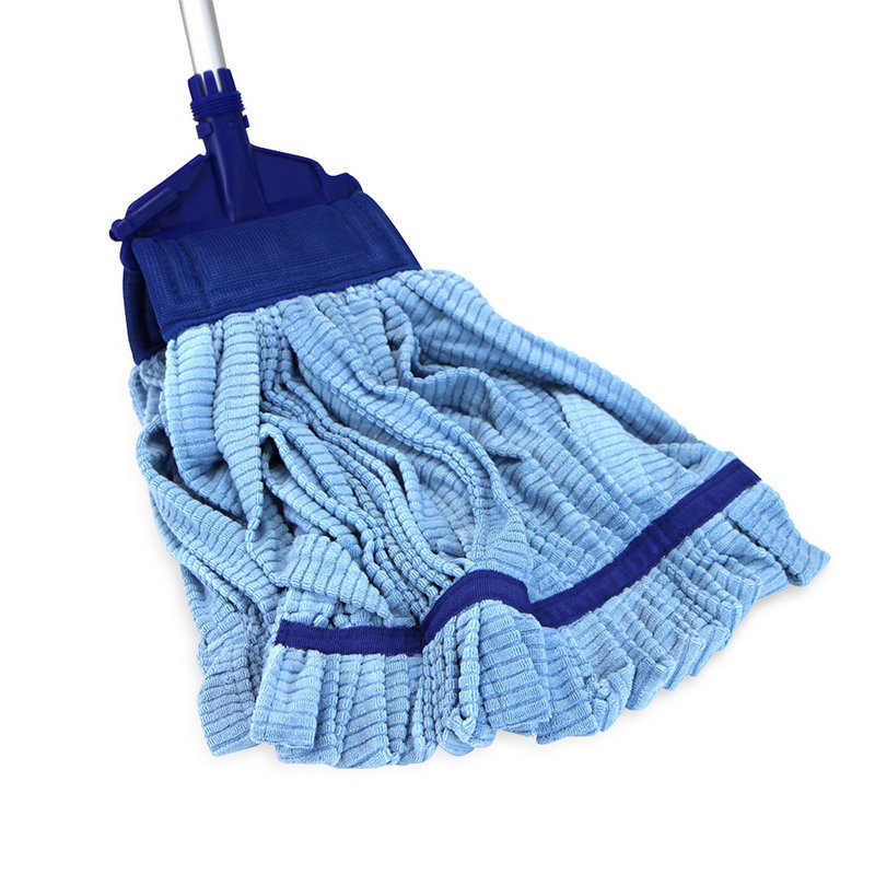 Tête de vadrouille en microfibre, Bleu