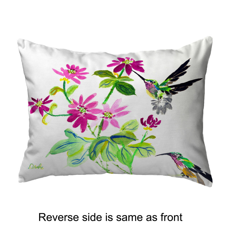 Outdoor Reversible Throw Pillow
