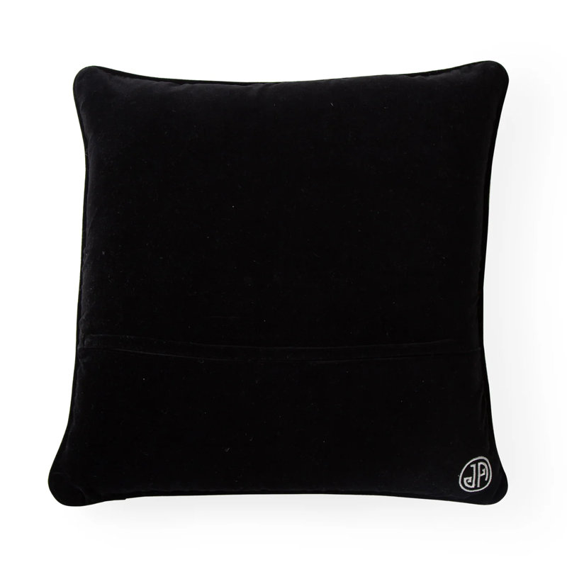 Lips NDLPT Pillow, Black Hush