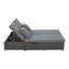 Chaise longue d'extérieur en osier   -154849769