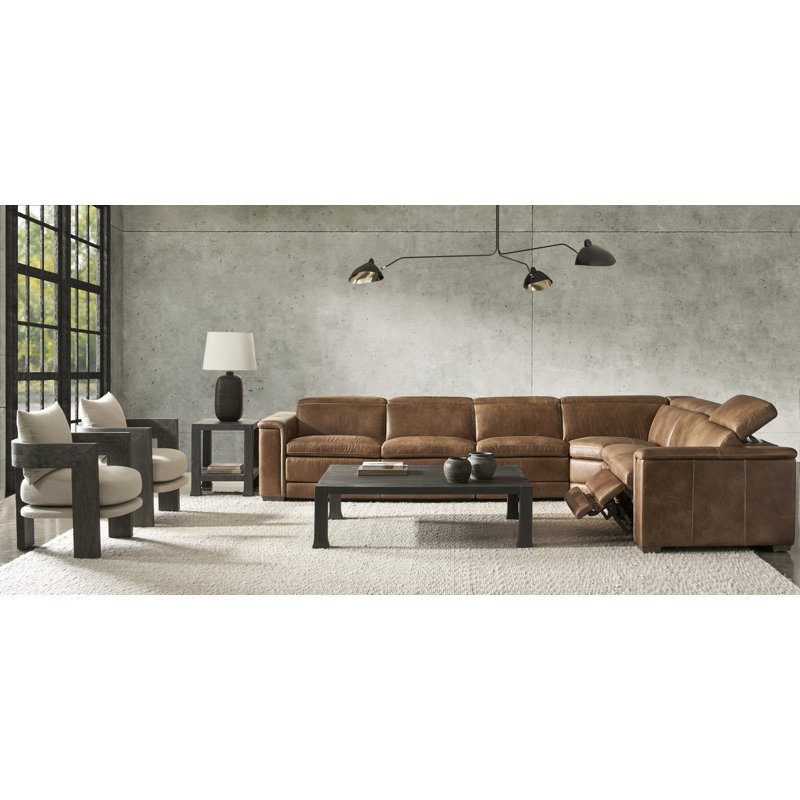 Transitional Berkely Black Rectangular Coffee Table with Storage