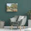 Art mural sur toile tendue - "Orchard Walk II" de June Erica Vess pour décoration de salon, de chambre à coucher ou de bureau - 24 x 32