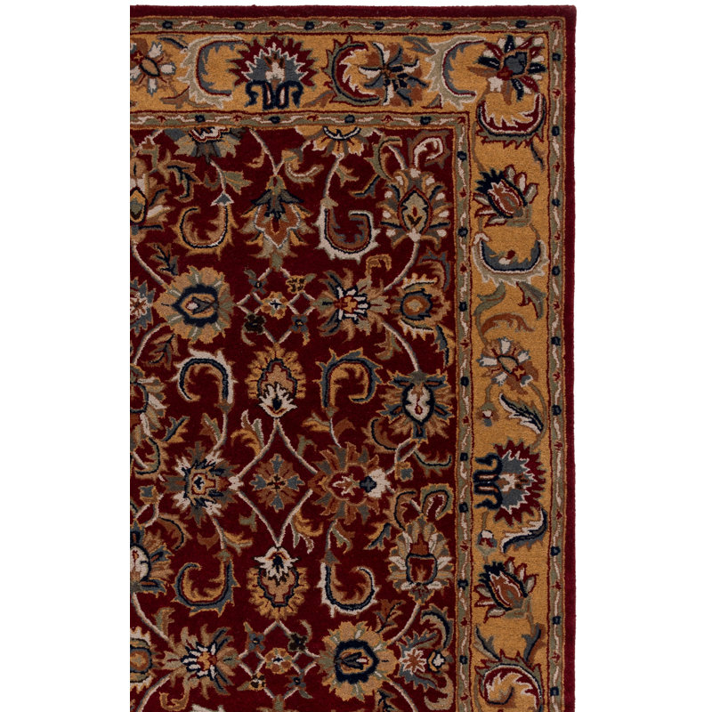 Alger Classic Hand Tufted Wool Oriental Rug, Rectangle 4' x 6'