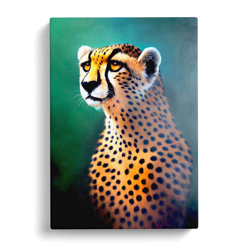 Cheetah Vol.1 - Wrapped Canvas, 76cm H x 50cm W x 3cm D