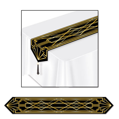 Printed Great 20's Table Runner