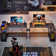 Baford L-shaped Computer Desk with Power Outlet, Gaming Desk with Monitor Stand and Shelves
