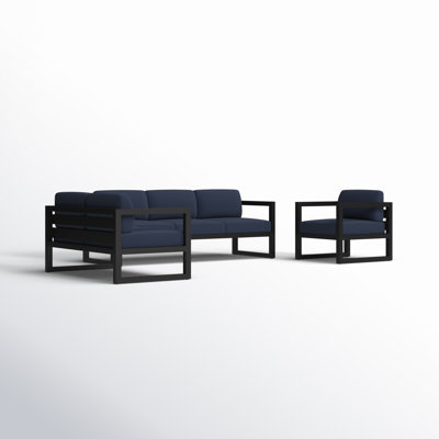 Smith 84" Sunbrella® Patio Sectional Set
