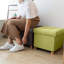 38cm Wide Solid Colour Footstool Ottoman-647977458