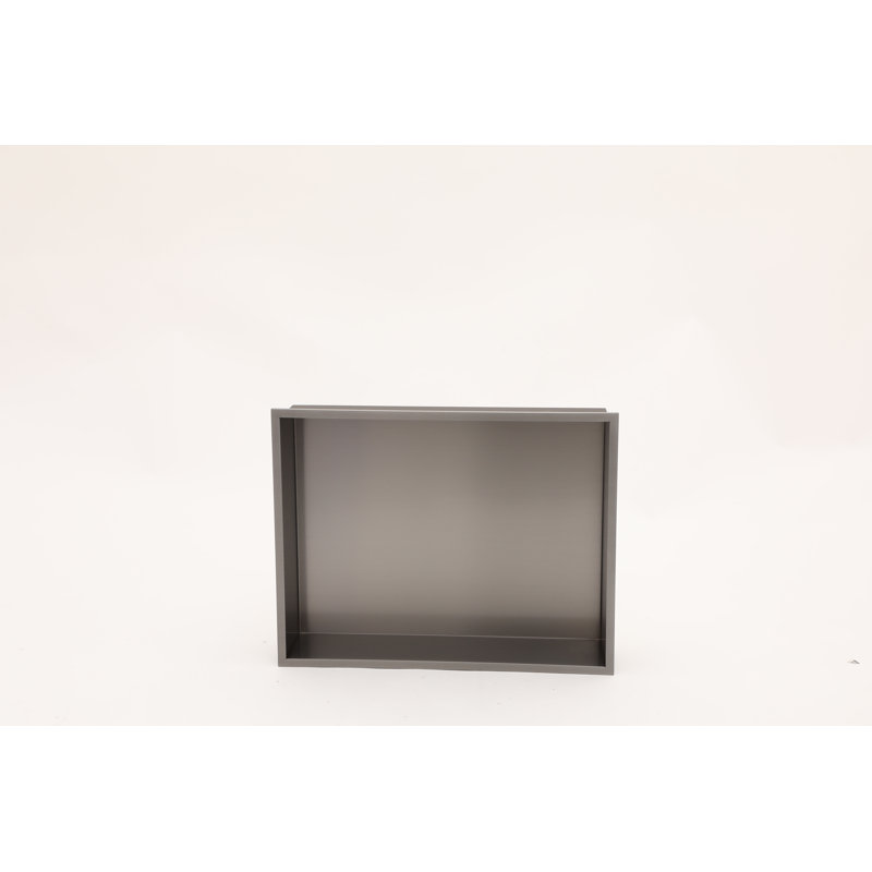 Niche murale en acier inoxydable 304, Noir