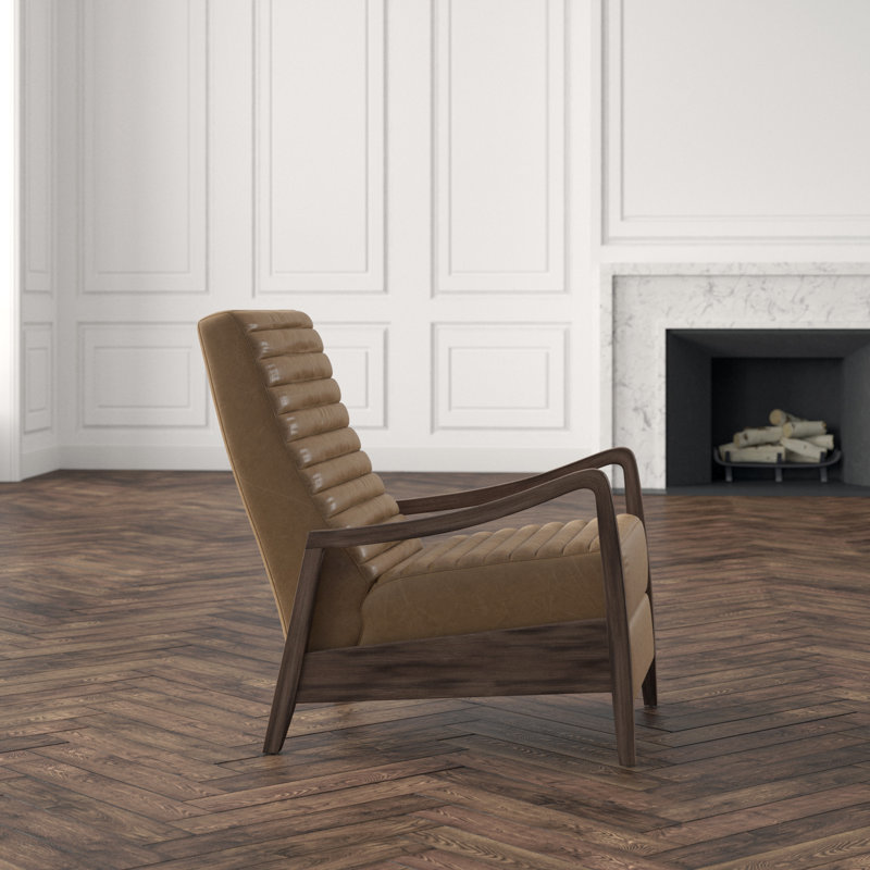Chance Recliner, Camel Brown