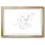 Lazy Dog I, reproduction d'art encadrée-614772716-614772717