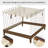 Wooden Platform Bed Frame with Plywood Slats-673696002-673696000