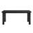 Alvia 72" Rectangular Oak Wood Dining Table in Black-123650110