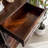 Dark Walnut Solid Wood Accent Cabinet