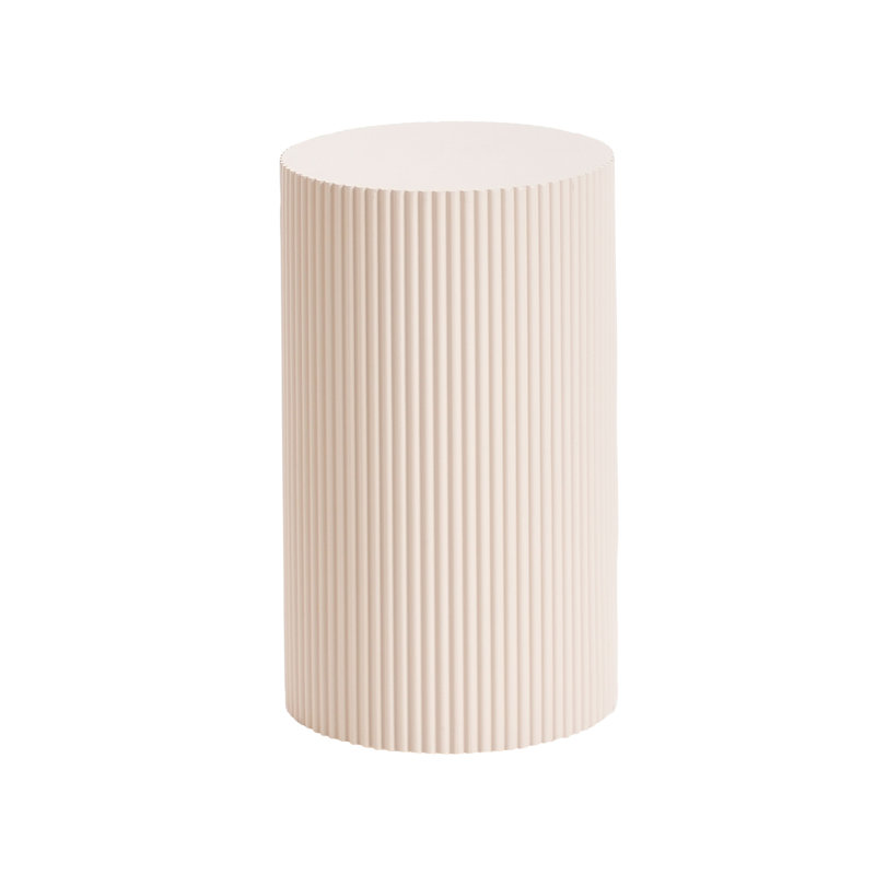 CLAIRE Side Table, White