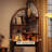 Modern Solid Wood Curio Cabinet