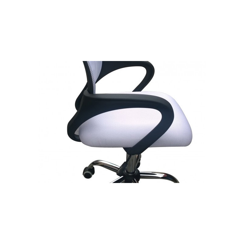 Rikwin Mesh Office Chair, White