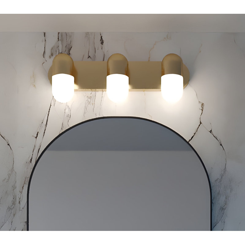 Meuble-lavabo DEL Ruhland 24 po, Laiton clair antique