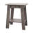 Small Side Table with 2-Tier Storage Shelf, Wood Nightstand for Bedroom, Living Room, or Entryway, Compact End Table