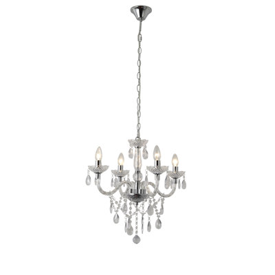 Kody 4 - Light Candle Style Chandelier