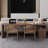 Walnut Rectangular Solid Wood Executive desk with drawers desk-221176337