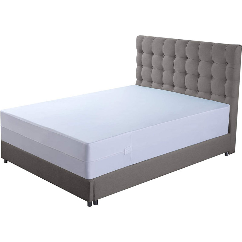 Protège-matelas en microfibre de polyester Nomi