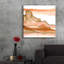 «Desertscape V» par Chris Paschke, art mural en verre acrylique-201029489