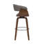 Tabouret de bar rotatif 28,5 po Avaan Anvar-31966718