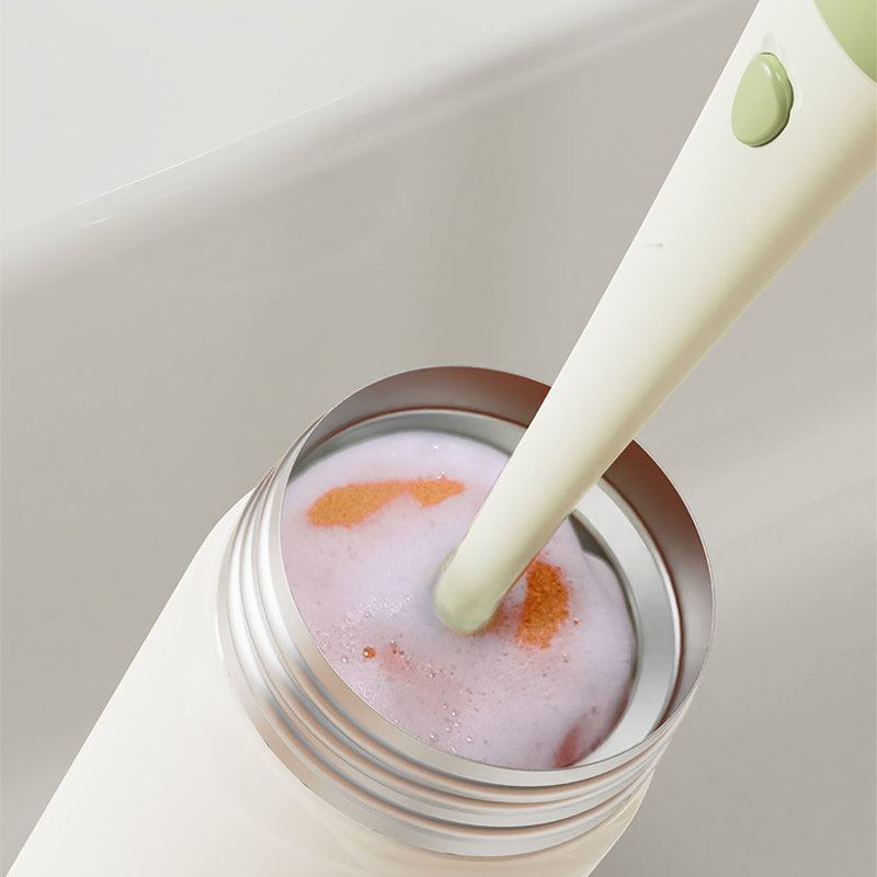 Une brosse à gobelets multifonctionnelle à long manche, une brosse de nettoyage pour gobelets 3 en 1, A