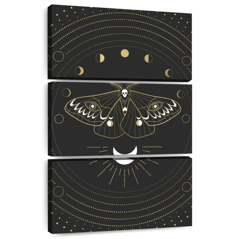 Moon Mothman, H 65 po x l 42 po