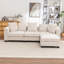 Canapé modulaire avec repose-pieds 4 pièces Mildred-1484745615