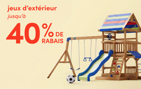 jeux d'extérieur en solde