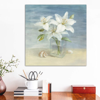 Lilies and Shells par Danhui Nai - reproduction d'art