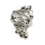 Bacchus small knob in Platinum