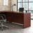 Desk 60" X 24", Red Finish
