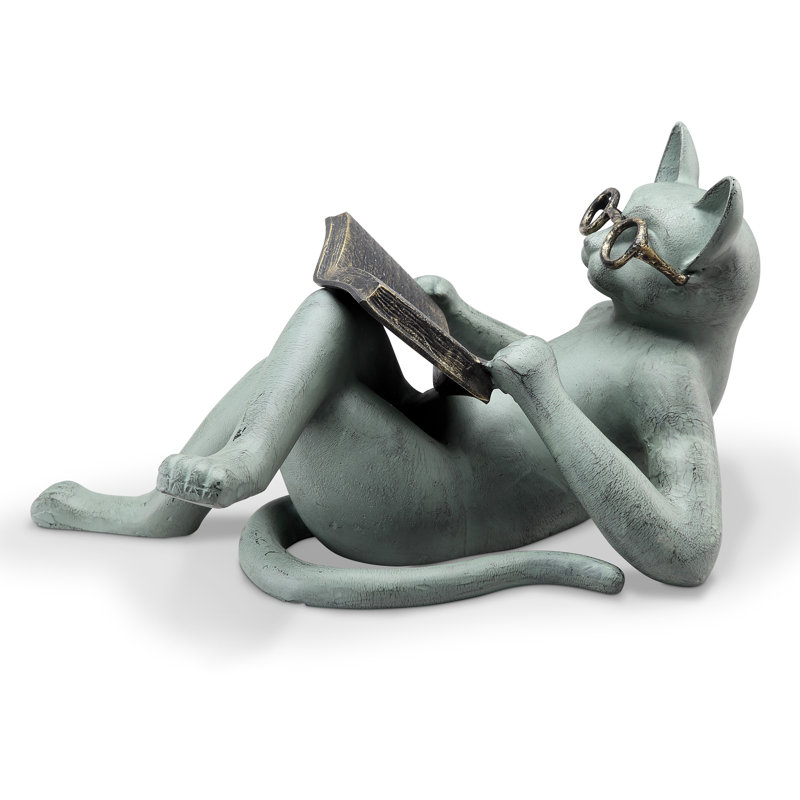 Cat Weather Resistant Garden Statue