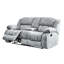 Fauteuil inclinable et gris - housse en tissu, structure en bois, fonction d'inclinaison manuelle, accoudoirs rembourrés surdimensionnés, méridienne rembourrée roulée, coussins de siège fixes, tissu additionnel à glissement doux,